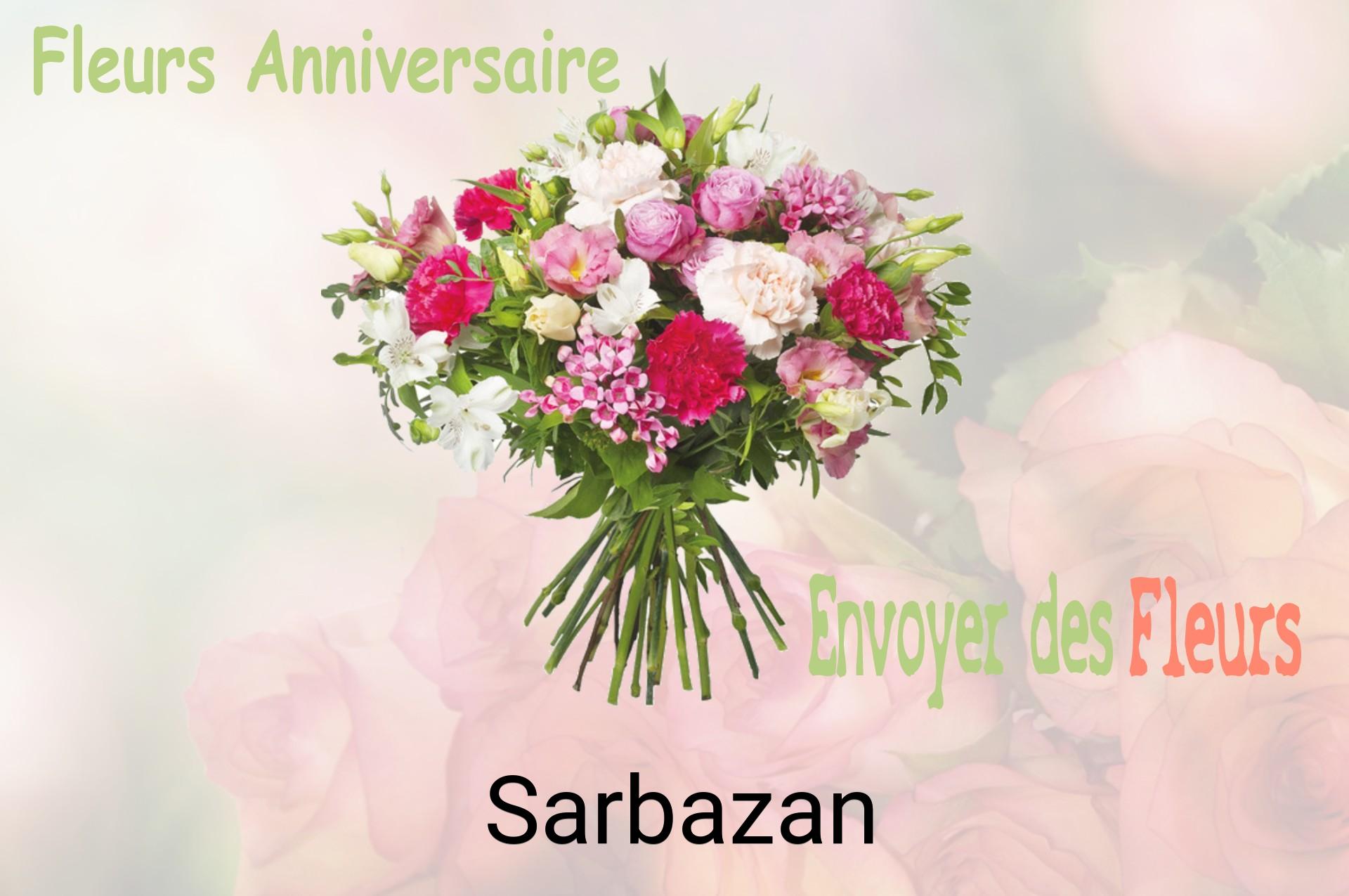 Bouquet de fleurs d’anniversaire livré à Sarbazan